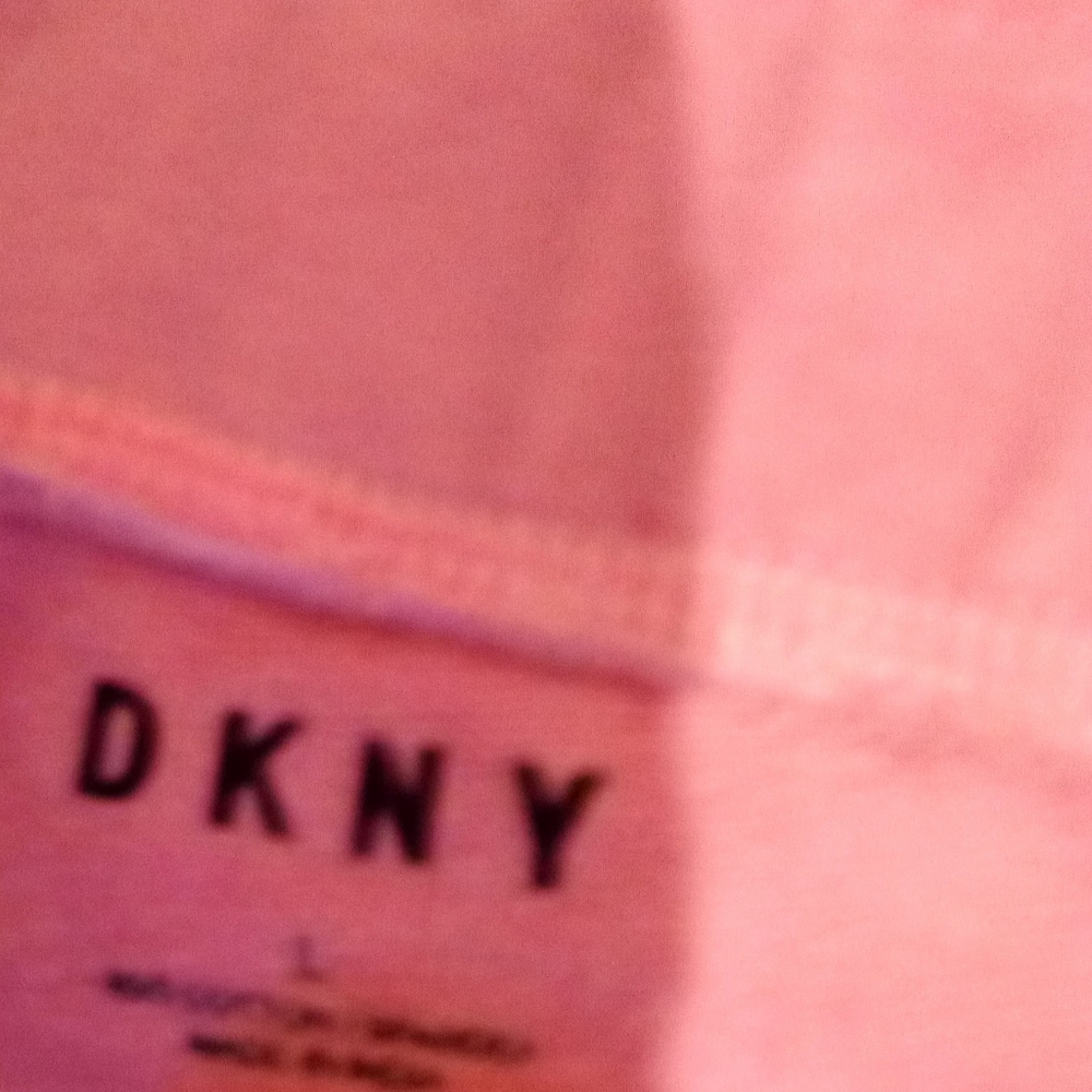 DKNY pink stretch pants